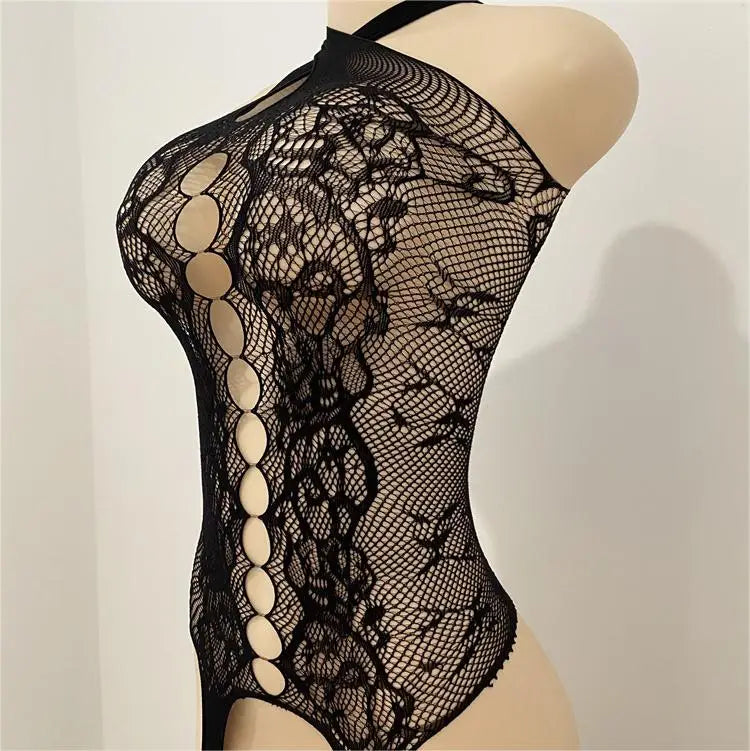2022  New Style Hot Sale High Quality Lace Sexy Bodysuit Women's Open Crotch Lingerie Sexy Bodystocking
