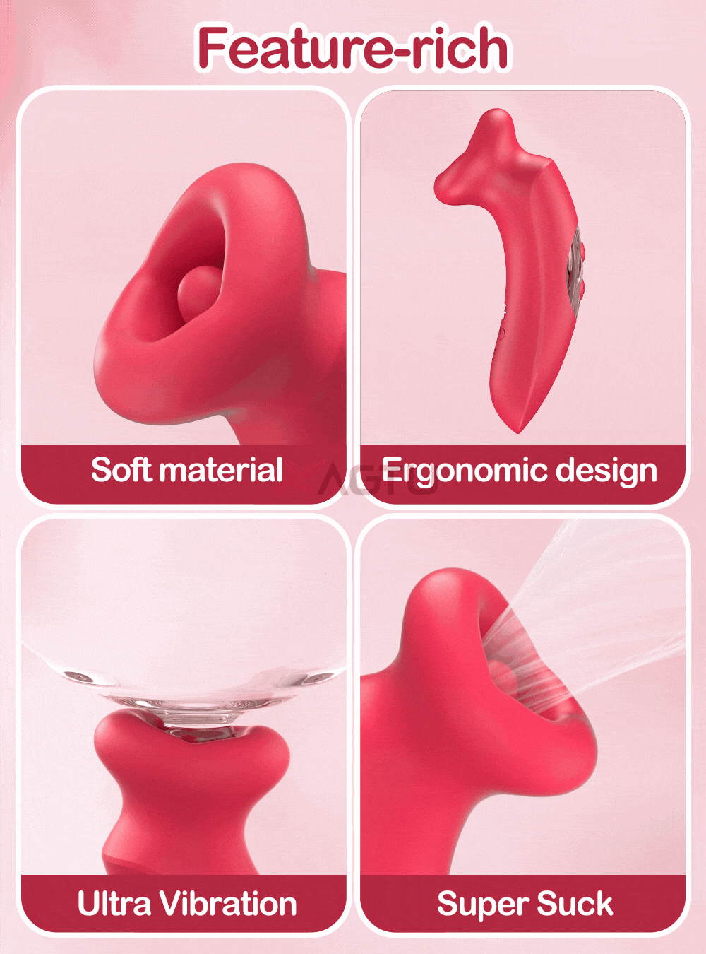 Adult Supplies Sucking Vibrator Female Nipple Oral Sucker Clitoris Stimulator Sexy Adults Goods Sex Toys for Women Couple 18+