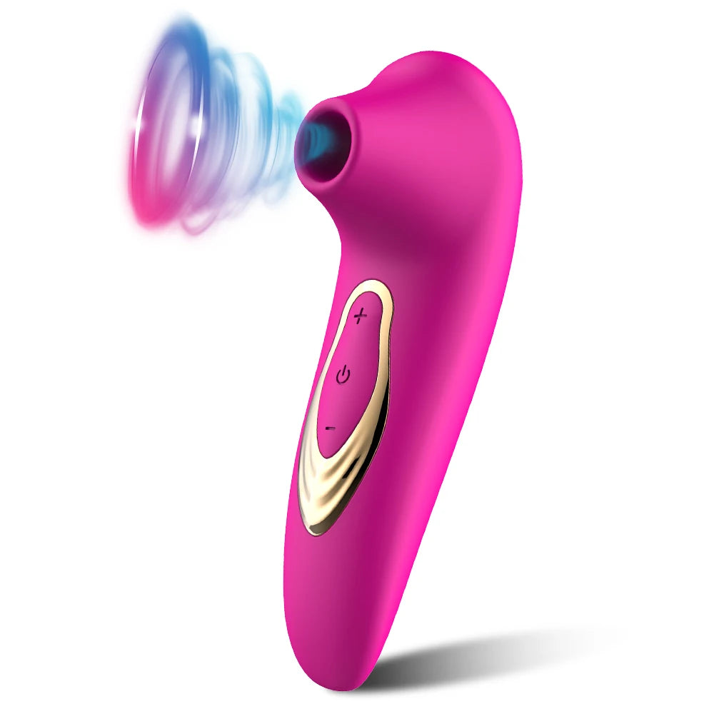 Adult Supplies Sucking Vibrator Female Nipple Oral Sucker Clitoris Stimulator Sexy Adults Goods Sex Toys for Women Couple 18+