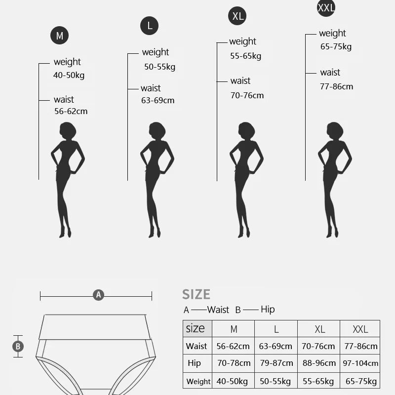 4Pcs/Set Women Panties Cotton Good Luck Red Intimates Soft Breathable Comfort Underpants Female Underwear Seamless Girls Briefs